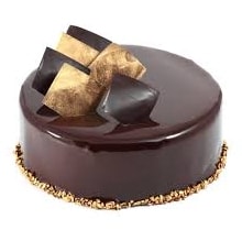 8. Klasik Lezzet, Modern Sunum: 2-3 Kişilik Çikolatalı Yaş Pasta