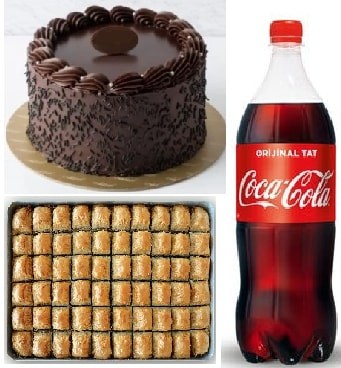 Özel Günlere Özel: Pasta Baklava ve Cola Kutlama Menüsü